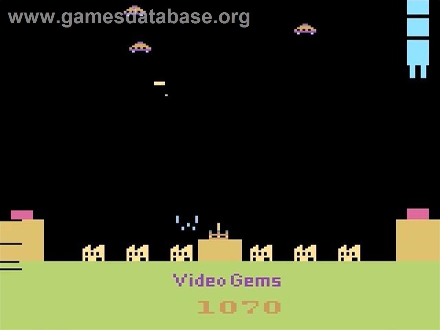 Missile Control - Atari 2600 - Artwork - In Game
