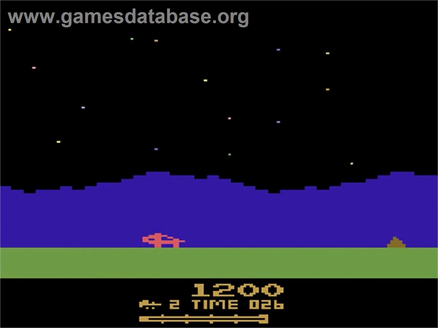 Moon Patrol - Atari 2600 - Artwork - In Game