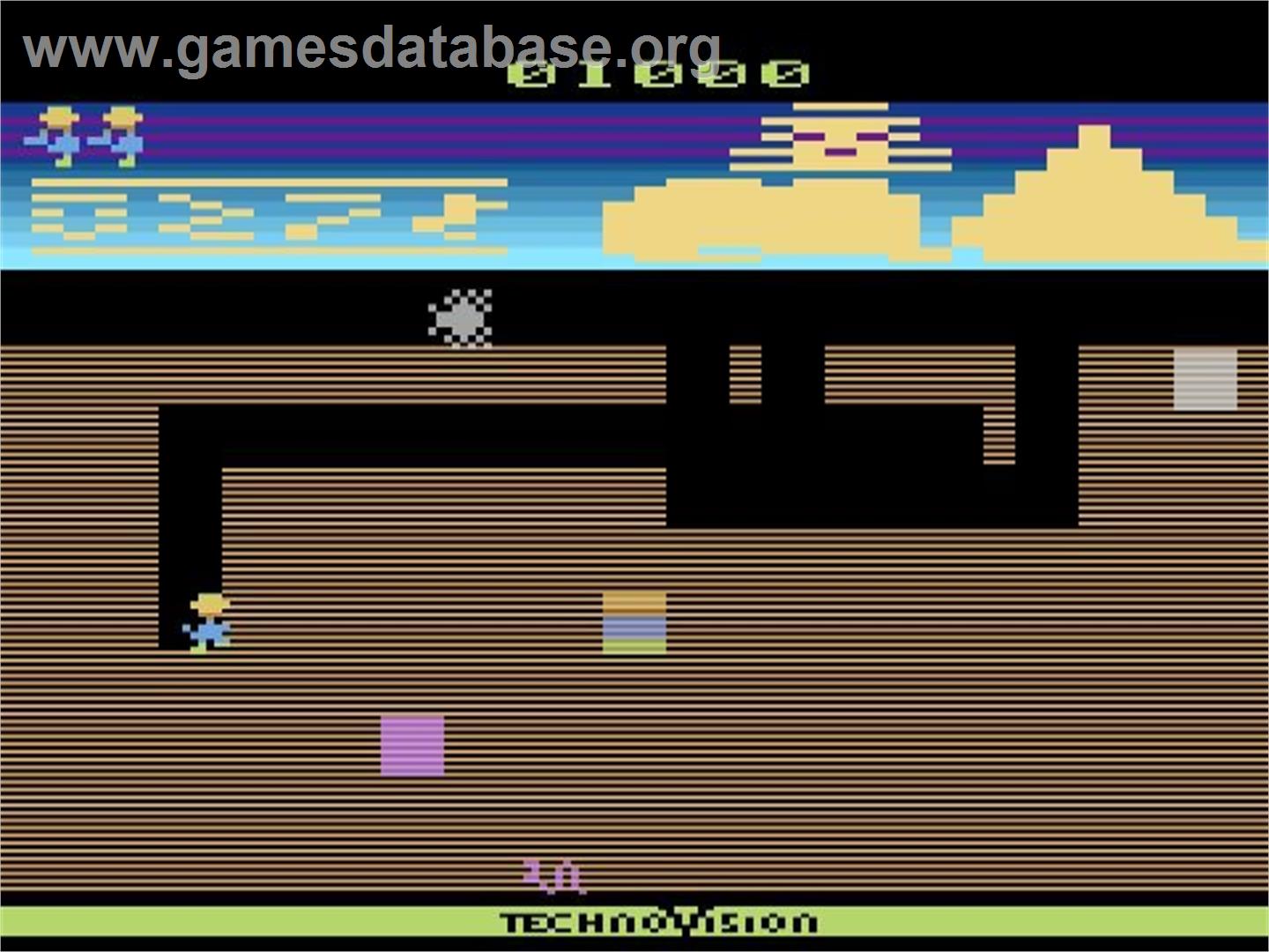 Pharaoh's Curse - Atari 2600 - Artwork - In Game