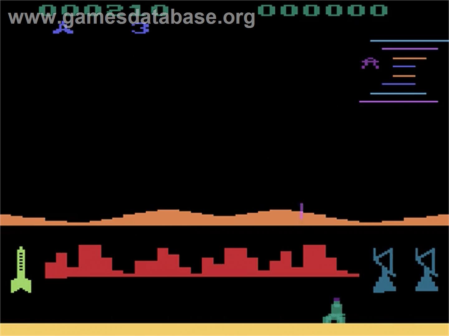 Pleiades - Atari 2600 - Artwork - In Game