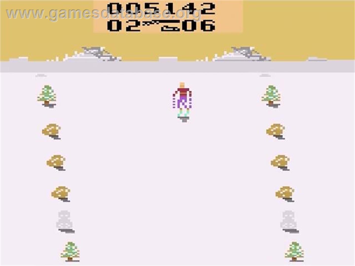 Ski Run - Atari 2600 - Artwork - In Game