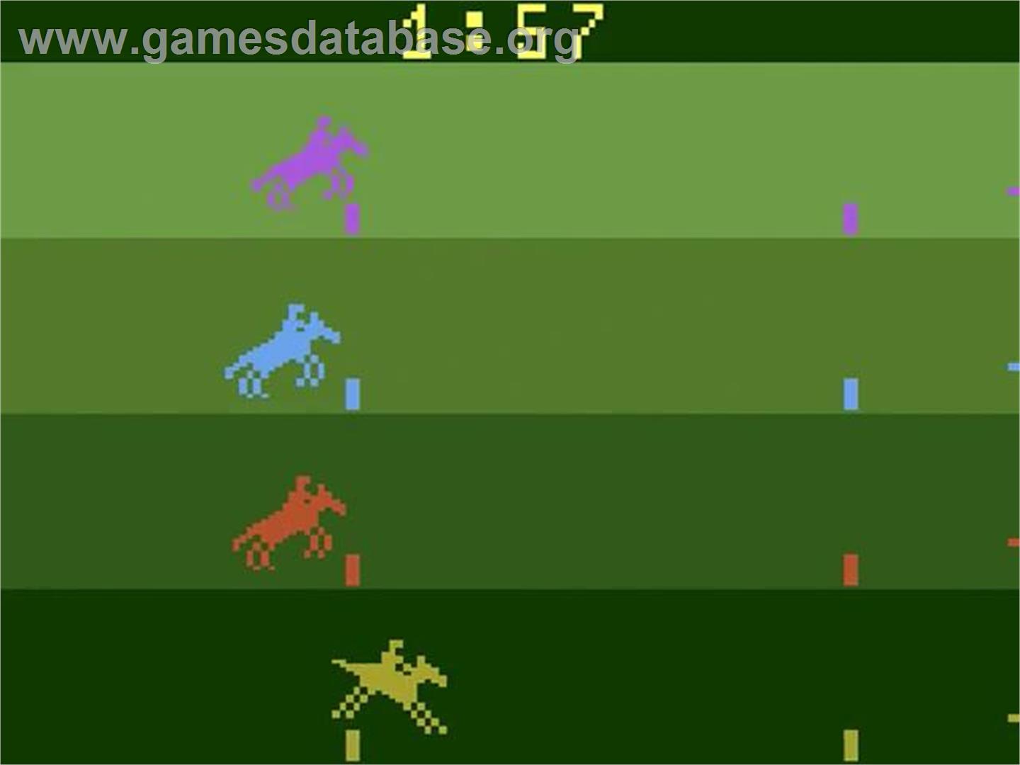Steeplechase (video Gems) - Atari 2600 - Artwork - In Game