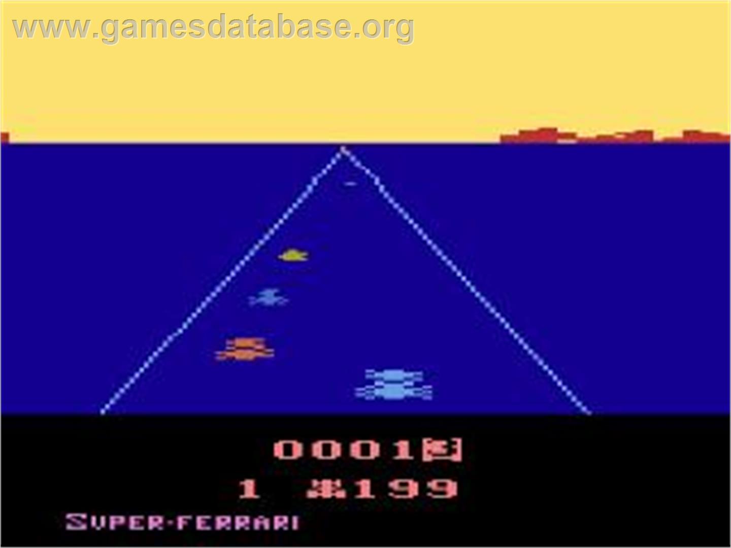 Super Ferrari - Atari 2600 - Artwork - In Game