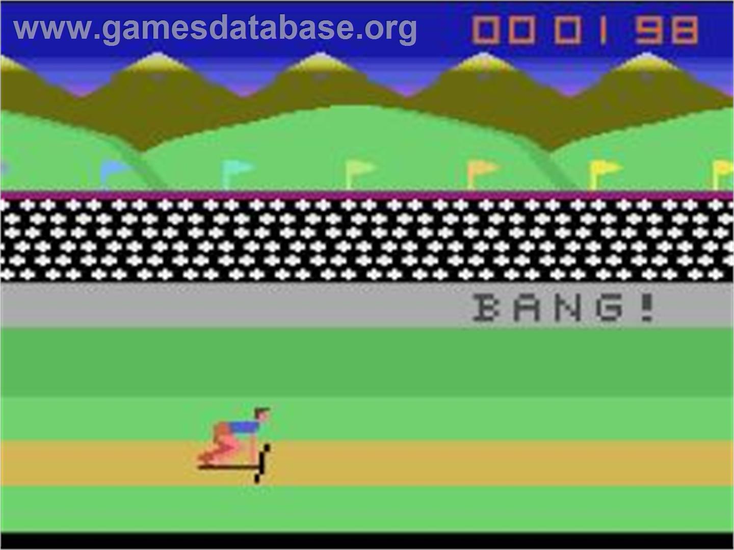 Sweat! - The Decathlon Game - Atari 2600 - Artwork - In Game