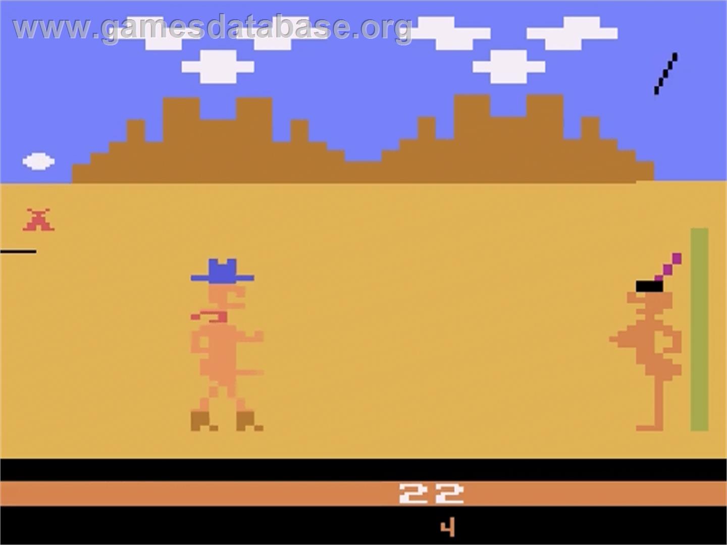 Swedish Erotica: Custer's Revenge - Atari 2600 - Artwork - In Game