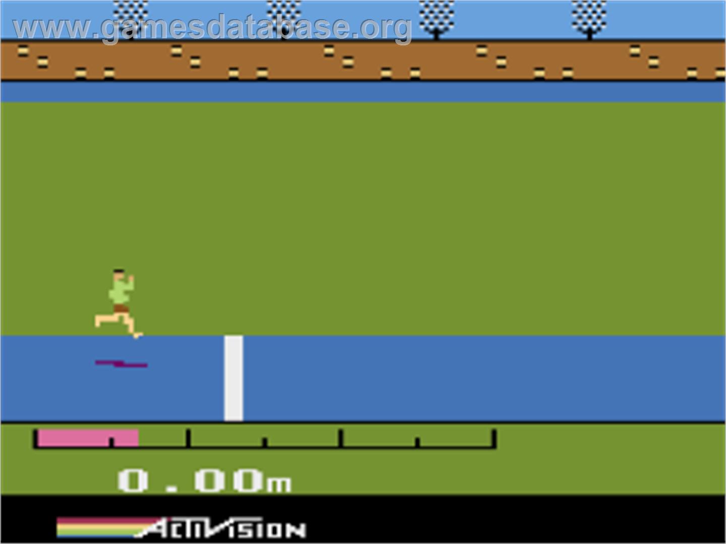 The Activision Decathlon - Atari 2600 - Artwork - In Game