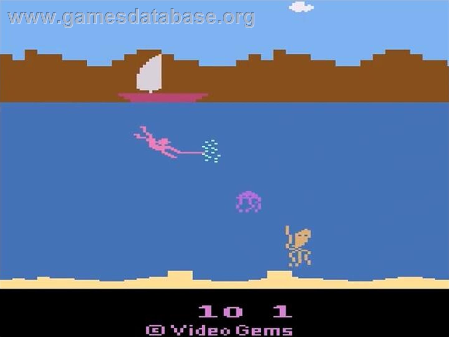 Treasure Below - Atari 2600 - Artwork - In Game