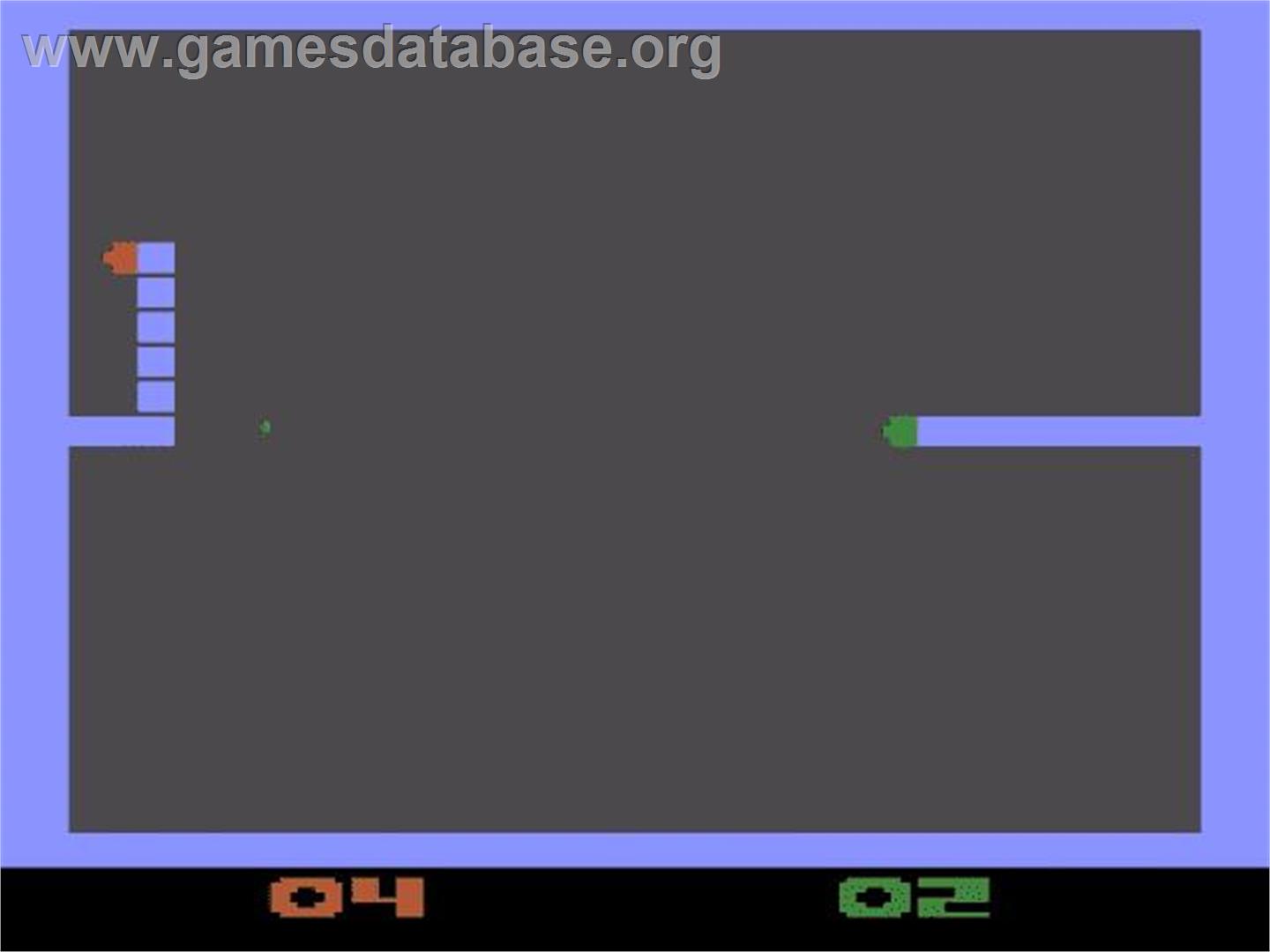 Warring Worms - The Worm (re)turns - Atari 2600 - Artwork - In Game