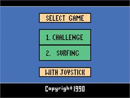 Title screen of 2 Pak Special: Alien Force & Hoppy on the Atari 2600.