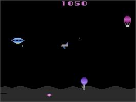 Title screen of 32 in 1 Game Cartridge on the Atari 2600.