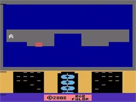 Title screen of Actionauts on the Atari 2600.