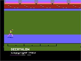 Title screen of Activision Decathlon, The on the Atari 2600.