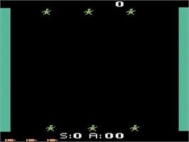 Title screen of Alligator People, The on the Atari 2600.