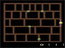 Title screen of Amidar on the Atari 2600.