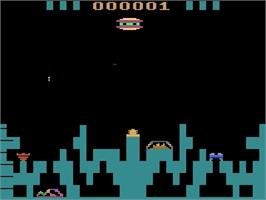 Title screen of Base Attack on the Atari 2600.