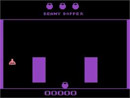Title screen of Beany Bopper on the Atari 2600.