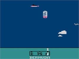 Title screen of Bermuda on the Atari 2600.