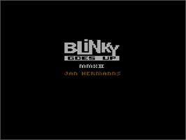 Title screen of Blinky Goes Up on the Atari 2600.