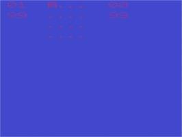 Title screen of Boggle on the Atari 2600.