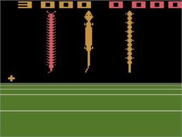 Title screen of Bugs on the Atari 2600.
