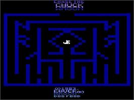 Title screen of Chase The Chuck Wagon on the Atari 2600.
