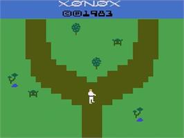 Title screen of Chuck Norris Superkicks on the Atari 2600.