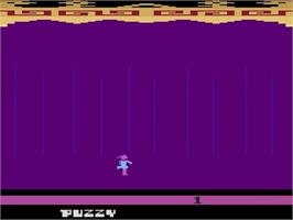 Title screen of Dancing Plate on the Atari 2600.