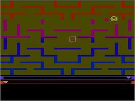 Title screen of Dune on the Atari 2600.