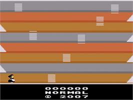 Title screen of Elevators Amiss on the Atari 2600.