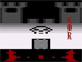 Title screen of Evil Magician Returns on the Atari 2600.