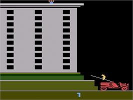 Title screen of Fire Fighter on the Atari 2600.