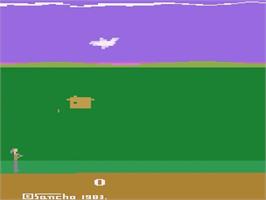 Title screen of Forest on the Atari 2600.