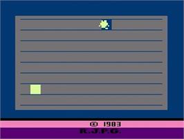 Title screen of Frisco on the Atari 2600.