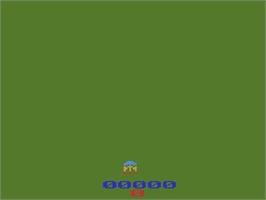 Title screen of Gorf on the Atari 2600.