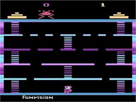 Title screen of Inca Gold on the Atari 2600.