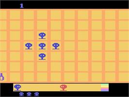 Title screen of Kabobber on the Atari 2600.