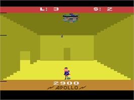 Title screen of Kyphus on the Atari 2600.