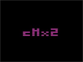 Title screen of Magicard on the Atari 2600.