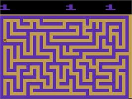 Title screen of Maze Craze: A Game of Cops 'n Robbers on the Atari 2600.