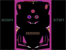 Title screen of Midnight Magic on the Atari 2600.