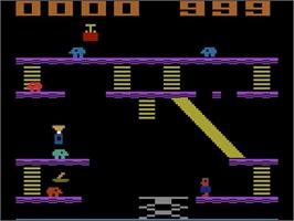 Title screen of Miner 2049er Volume 2 on the Atari 2600.