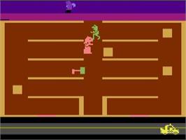 Title screen of Miss Piggy's Wedding on the Atari 2600.
