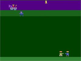 Title screen of Music Machine, The on the Atari 2600.