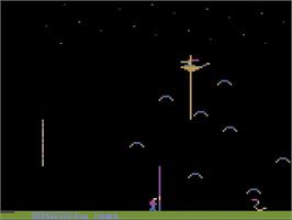 Title screen of Nightmare on the Atari 2600.