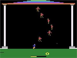 Title screen of No Escape! on the Atari 2600.