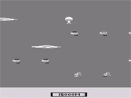 Title screen of Parachute on the Atari 2600.