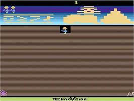 Title screen of Pharaoh's Curse on the Atari 2600.