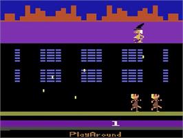 Title screen of Philly Flasher on the Atari 2600.