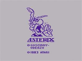 Title screen of Phoenix on the Atari 2600.
