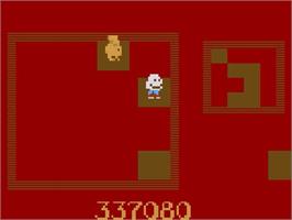Title screen of Qb on the Atari 2600.